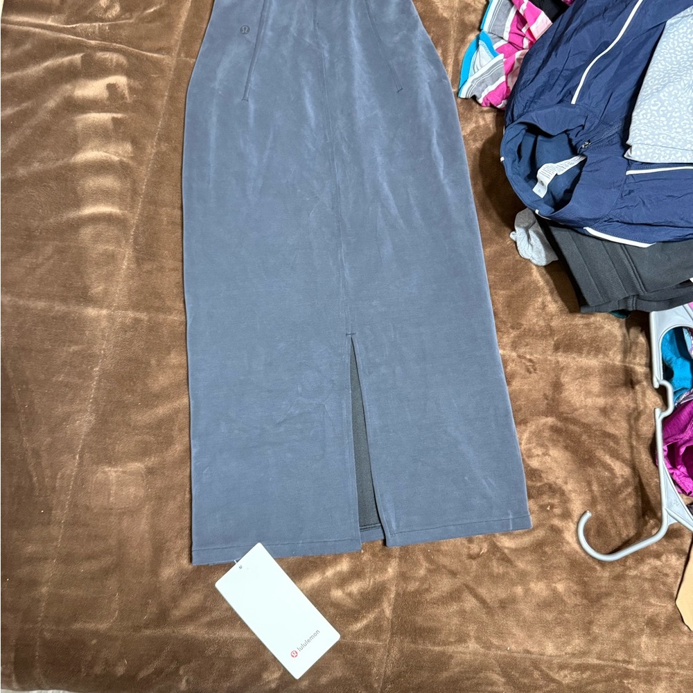 NWT 💎 lululemon athletica SoftsremeHR  Midi Skirt Size 0 - Picture 11 of 16